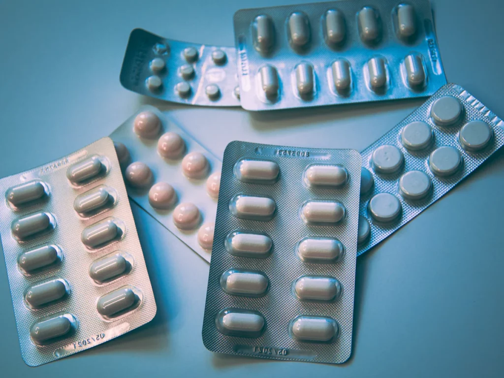 Tablets in blister packs